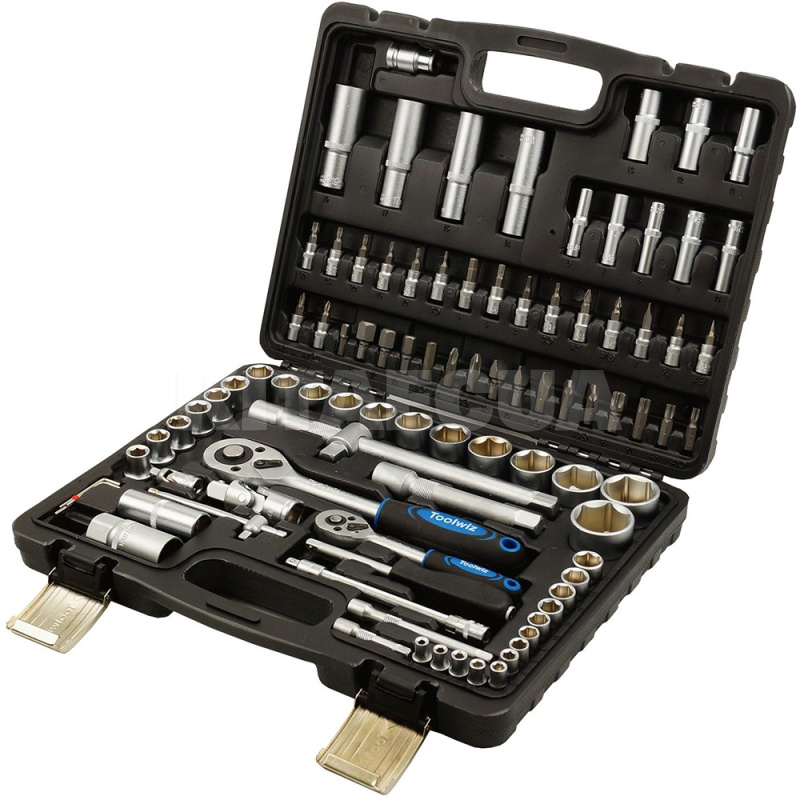 Набор инструментов 1/2" 1/4" 94 предмета TOOLWIZ (28667)