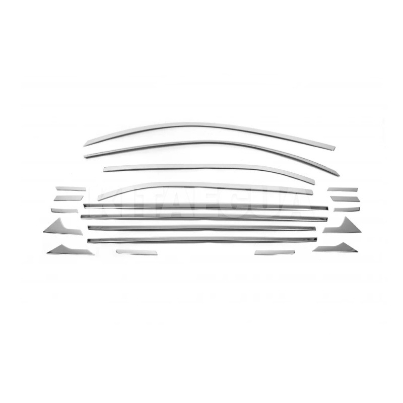 Полная окантовка окон (нерж.) Omsa Line на HONDA e:NS1 (3432146)