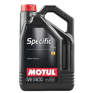 Масло моторное синтетическое 5л 5W-30 Specific 0720 MOTUL
