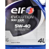 Масло моторне синтетичне 4л 5W-40 Evolution 900 SXR ELF (194878-ELF)