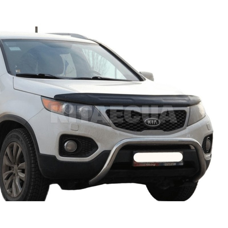 Кенгурятник WT007 Kia Sorento XM 2009-2014 нержавеющая сталь CAN (dd22503) - 2