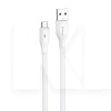 Кабель USB Micro USB 2.4A 1м Flat Out белый PROOVE (504930003)