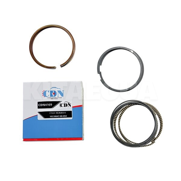Кольца поршневые +0.5 1.6L CDN на BYD F3 (10238047-00-050)