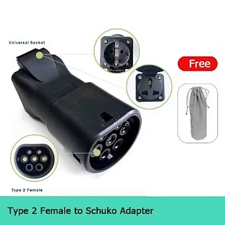 Переходник для авто Type 2 (европейское авто) to Schuko V2L (розетка) GUWIEYG