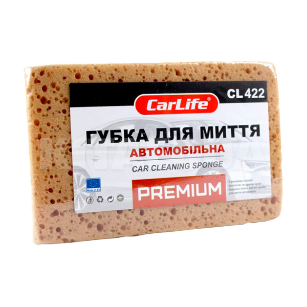 Губка для миття авто Premium CARLIFE (CL-422)