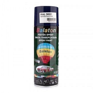 Краска универсальная глянцевая 400мл темно-синяя BALATON