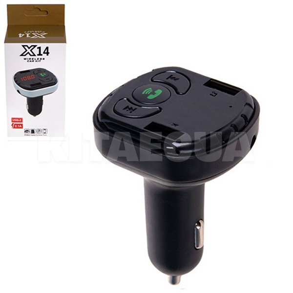 ФМ модулятор 5в1 X14 12-24v Bluetooth 4.2 (X14)
