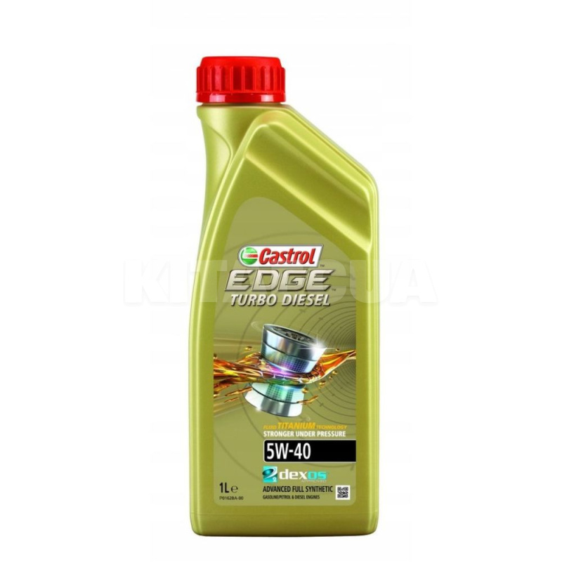 Масло моторне синтетичне 1л 5W-40 EDGE Turbo Diesel Titanium CASTROL (1535B5)