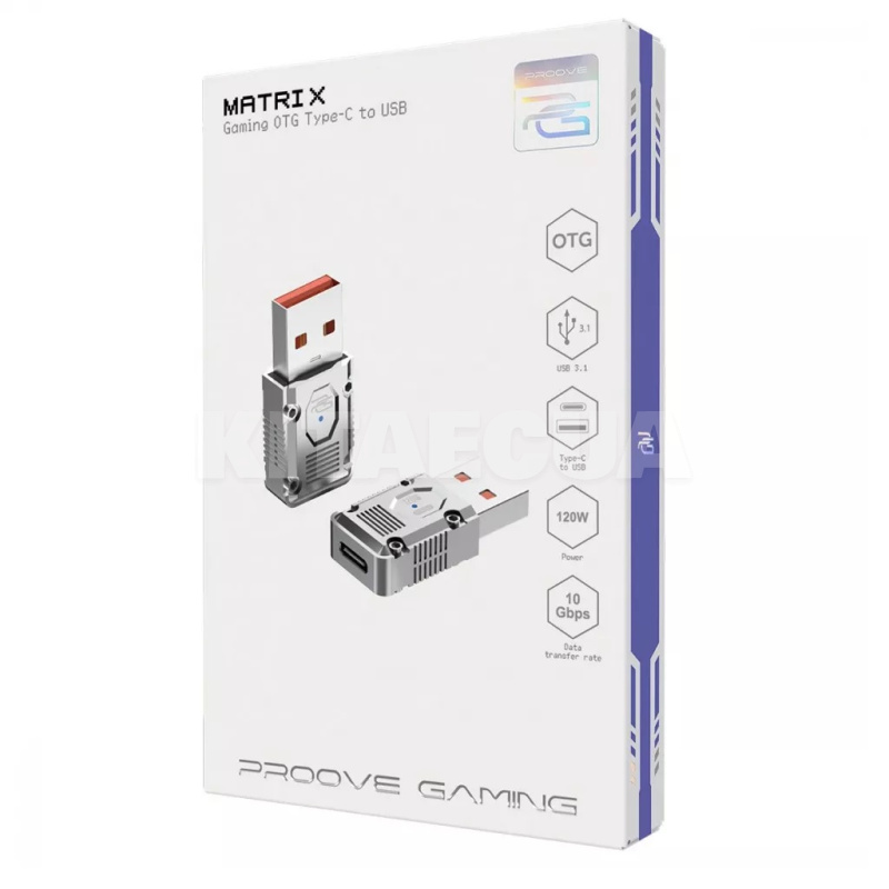 Переходник Type-C - USB Gaming Matrix OTG PROOVE (613420012) - 3
