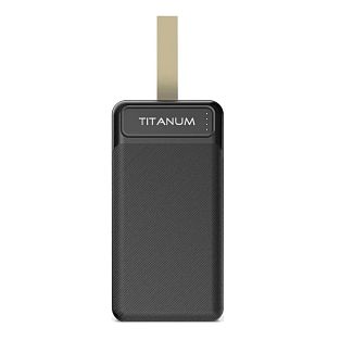 Повербанк 914 30000mAh 10W черный TITANUM