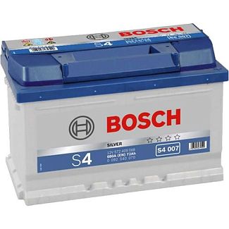 Аккумулятор автомобильный 72Ач 680А "+" справа Bosch