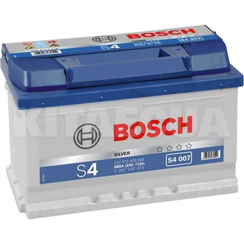 Аккумулятор автомобильный 72Ач 680А "+" справа Bosch (0092S40070)