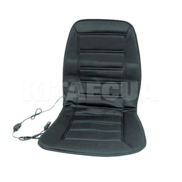 Накидка на сиденье с подогревом черная низкая 47 см 12 В Дорожная карта (DK-514BK)