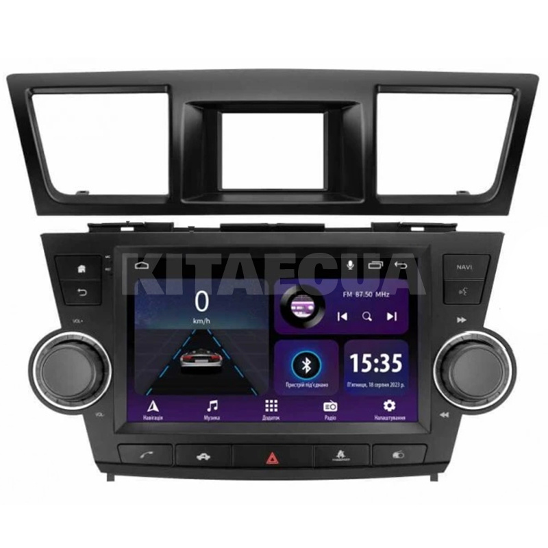 Штатна магнітола E9232 2+32 Gb 9" Toyota Highlander 2 XU40 2007-2013 SIGMA4car (42192)