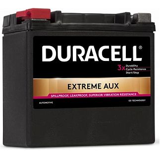Мото акумулятор EXTREME AUX 12Ач 200A "+" зліва DURACELL