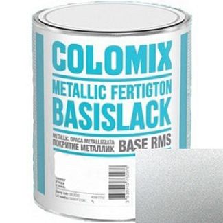 Краска металлик "бриллиантовое серебро " 744 0.75л COLOMIX