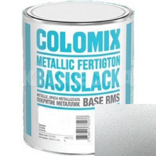 Краска металлик "бриллиантовое серебро " 744 0.75л COLOMIX (40058442-Colomix)