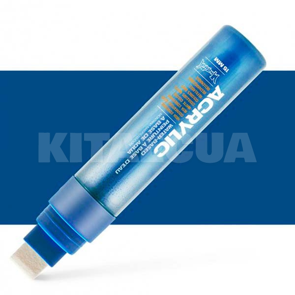 Маркер акриловий 15мм Montana Shock Blue MONTANA (323232)