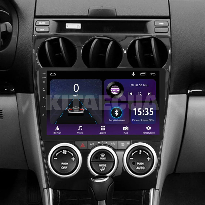 Штатна магнітола E9232 2+32 Gb 9" Mazda 6 GG 2002-2007 SIGMA4car (41997) - 3