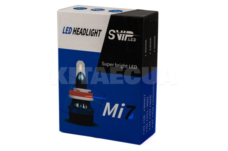 Светодиодная лампа H11 12V 55W (компл.) Mi7 HeadLight (37002554)