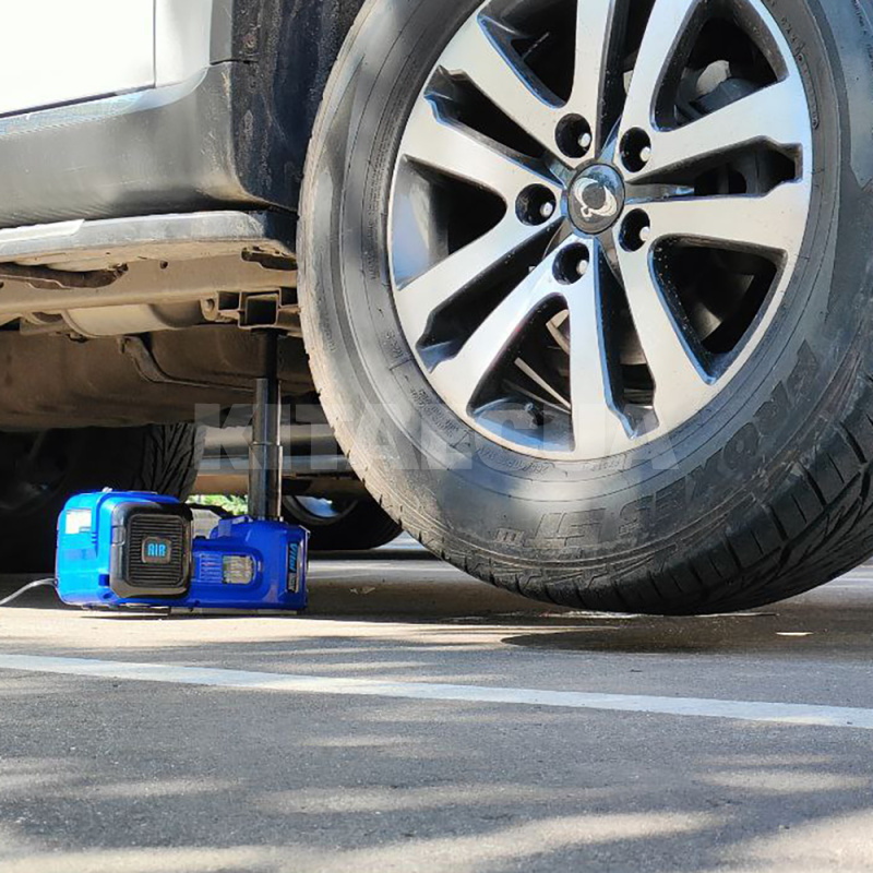 Домкрат електро-гідравлічний телескопічний до 2т (155-360) мм) 12В з компресором і гайковертом VITOL (HF045-VITOL) - 8