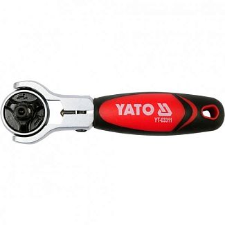 Тріскачка 1/4" 72 зубця 115 мм YATO