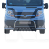 Кенгурятник Renault Trafic 2001-2015 нержавеющая сталь с усами CAN (dd21868)