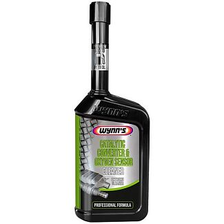 Присадка-очиститель в бензин для очистки катализатора Catalytic Converter & Oxygen Sensor 500мл WYNN'S