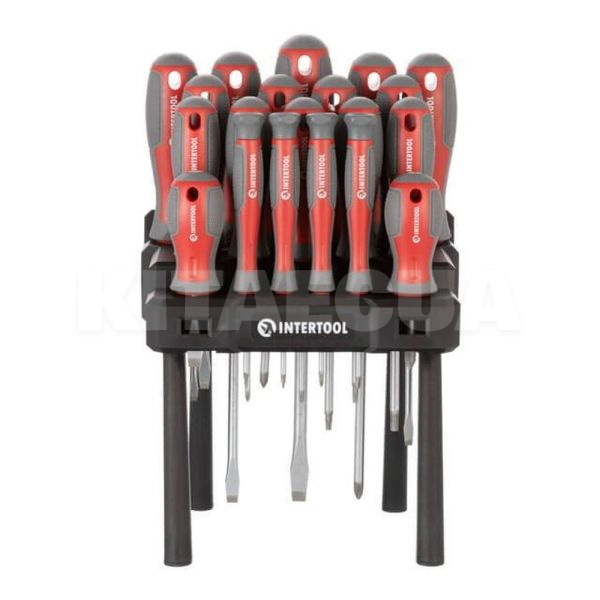 Набор отверток 20 предметов Intertool (VT-3371) - 2