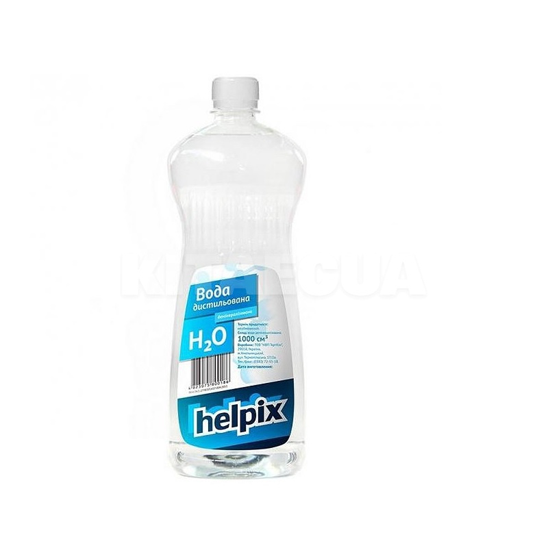 Вода дистиллированная 1л HELPIX (4823075800186)