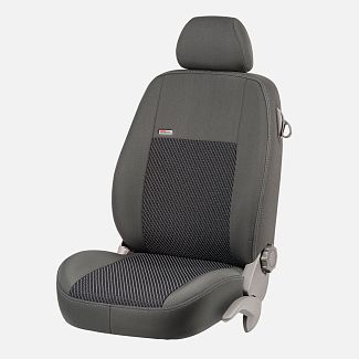 Авточохли на сидіння тканинні Nissan Leaf I (ZE0/AZE0) (2010-2017) хетчбек Classic EMC-Elegant