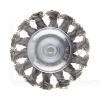 Щітка кільцева 75 мм для дриля 1/4" (пучки кручений дроту) Intertool (BT-8075)