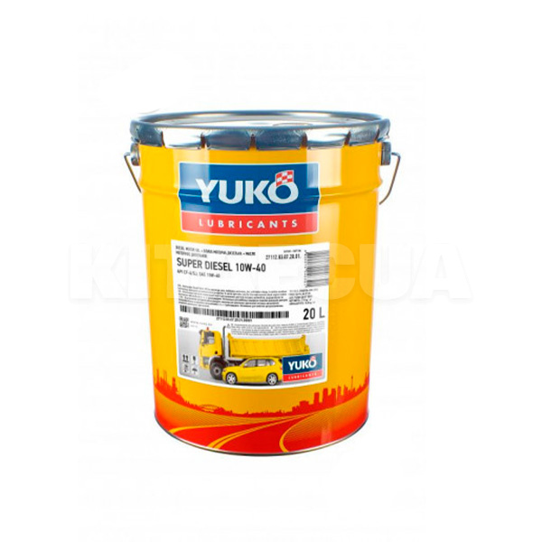 Масло моторне мінеральне 20л 10W-40 Super Diesel Yuko (4820070246391-Yuko)