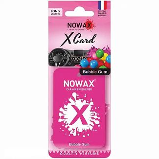 Ароматизатор "жвачка" X CARD Bubble Gum NOWAX