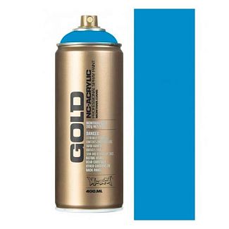 Краска голубая 400мл полуглянцевая GL 5050 Sky Blue MONTANA