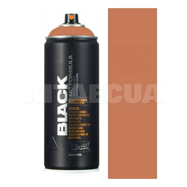 Краска коричневая 400мл BLK 8050 Frappé MONTANA (264177-MONTANA)