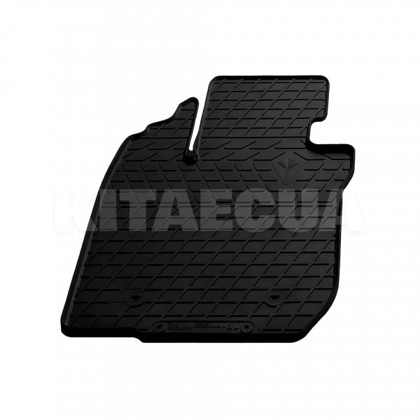 Резиновый коврик водительский Renault Duster (2010-2015) RN2 клипсы Stingray (1004074 ПЛ)