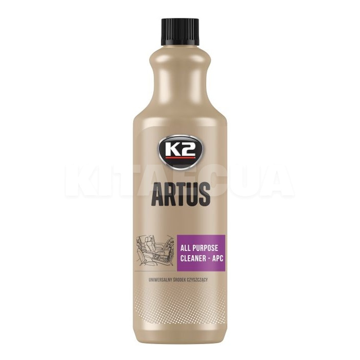 Очиститель для пластика и обивки салона 1л концентрат ARTUS K2 (M830)