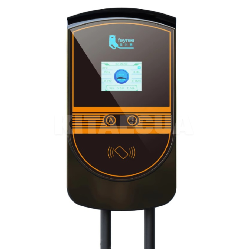 Зарядка для електромобіля GB/T AC 7.4 кВт 32А 1-фаза Taurus Wi-Fi FEYREE (FY7-32-1PH-GB/T-CS-T)
