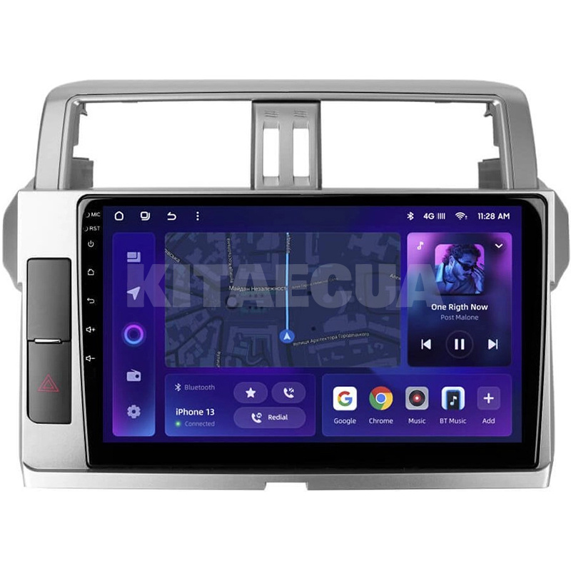 Штатна магнітола MOSS M2 4+32 Gb 10" Toyota Land Cruiser Prado 150 2013-2017 AMS (49725)