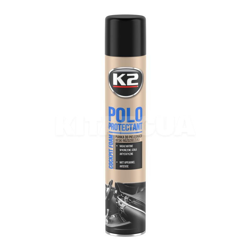 Поліроль для пластику 750мл POLO PROTECTANT MAT K2 (K418)