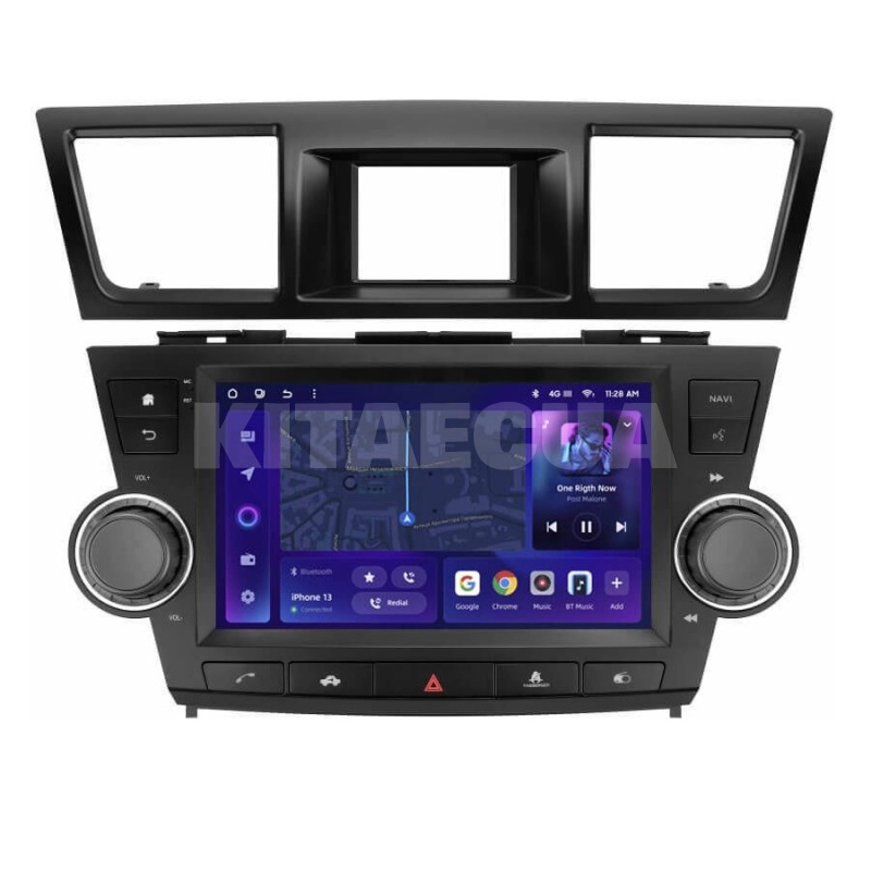 Штатна магнітола MOSS M3 4+32 ГБ 9" Toyota Highlander 2 XU40 2007-2013 (F3) AMS (50706)