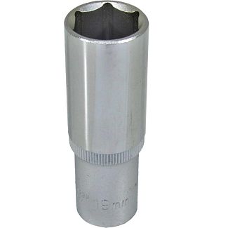 Головка торцевая 6-гранная удлиненная 19 мм 1/2" 76 мм YATO