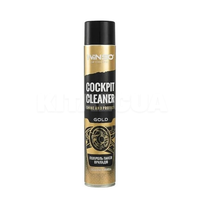Поліроль для пластику 750мл EXCLUSIVE Cockpit Cleaner Gold Winso (870630)