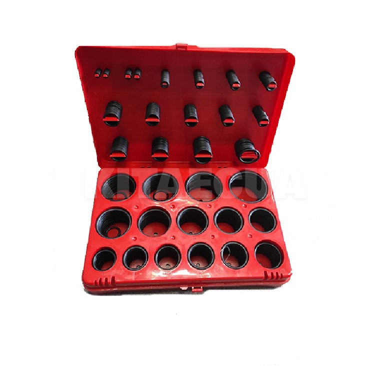 Набор уплотнительных колец красные 382 шт. KING (K1327) - 3