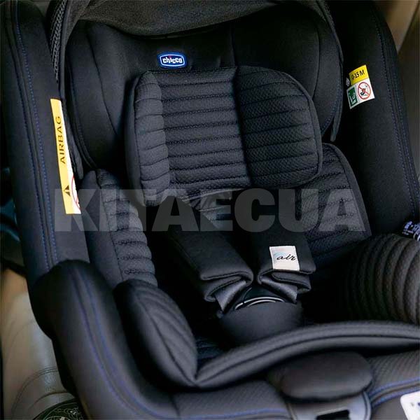 Автокрісло дитяче Seat2Fit Air I-Size 0-18 кг чорне Chicco (79691.72) - 2