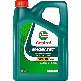 Масло моторное синтетическое 4л 5W-30 Magnatec Stop-Start A3/B4 CASTROL