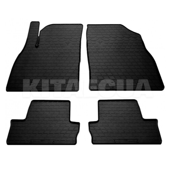 Гумові килимки в салон CHEVROLET Volt І (2010-2015) FC кліпси Stingray на CHEVROLET Volt (1002084)
