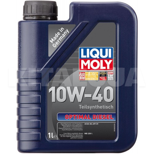 Масло моторное полусинтетическое 1л 10W-40 Optimal Diesel LIQUI MOLY (3933-LIQUI MOLY)