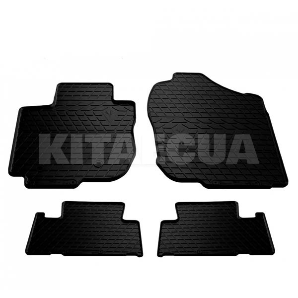 Резиновые коврики в салон Toyota RAV 4 (CA30W) (2005-2016) ОР клипсы Stingray (1022224)